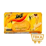 بیسکویت با طعم موز و تزیین شکر360 گرمی آوند