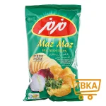 چیپس با طعم پیاز و جعفری 60 گرمی مزمز