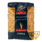 ماکارونی فرمی فانتزی میکس 500 گرمی زر‌ماکارون