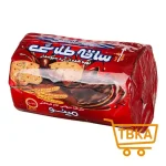 بیسکویت گندم کامل با روکش فراورده کاکائویی ساقه طلایی 220 گرمی مینو